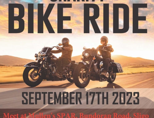 Charity Bike Ride September 17th supported by Mullen’s SPAR Bundoran Road, Sligo